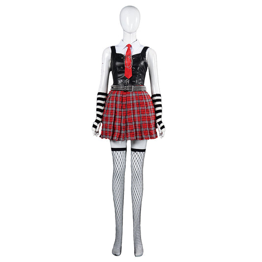 Death Note Misa Amane Skirt Top Goth Outfits Halloween Carnival Party Cosplay Costume