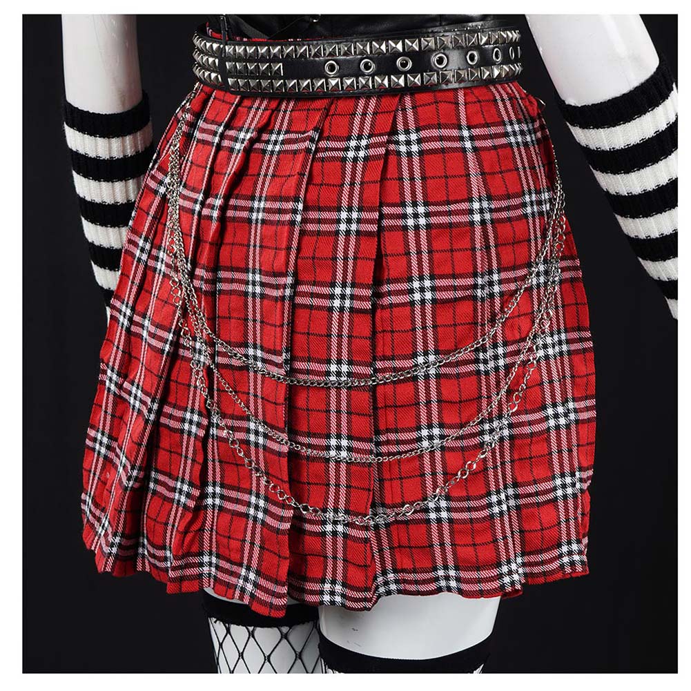 Death Note Misa Amane Skirt Top Goth Outfits Halloween Carnival Party Cosplay Costume