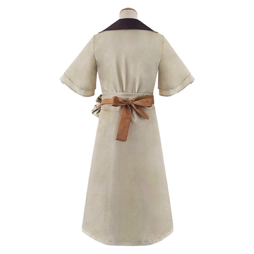 Dr.STONE Shigami Senkuu White Robe Outfits Halloween Carnival Cosplay Costume