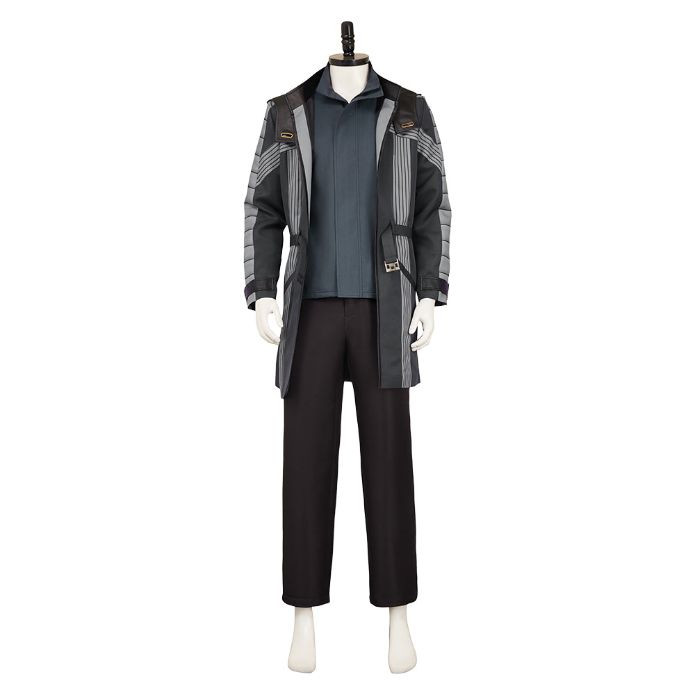 Andor Season 2 Cassian Andor Grey Coat Set Outfits Halloween Carnival Cosplay Costume