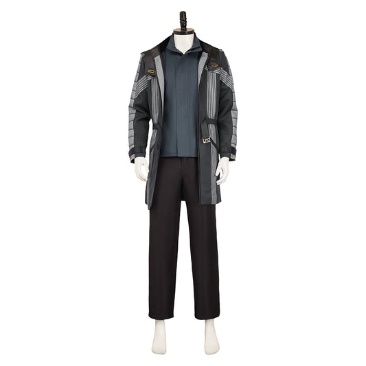 Andor Season 2 Cassian Andor Grey Coat Set Outfits Halloween Carnival Cosplay Costume