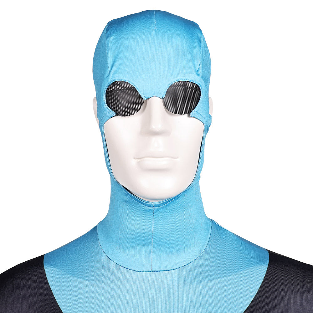 Invincible Season 3 Mark Grayson Men Blue Jumpsuit Ver.2 Outfits Halloween Carnival Cosplay Costume