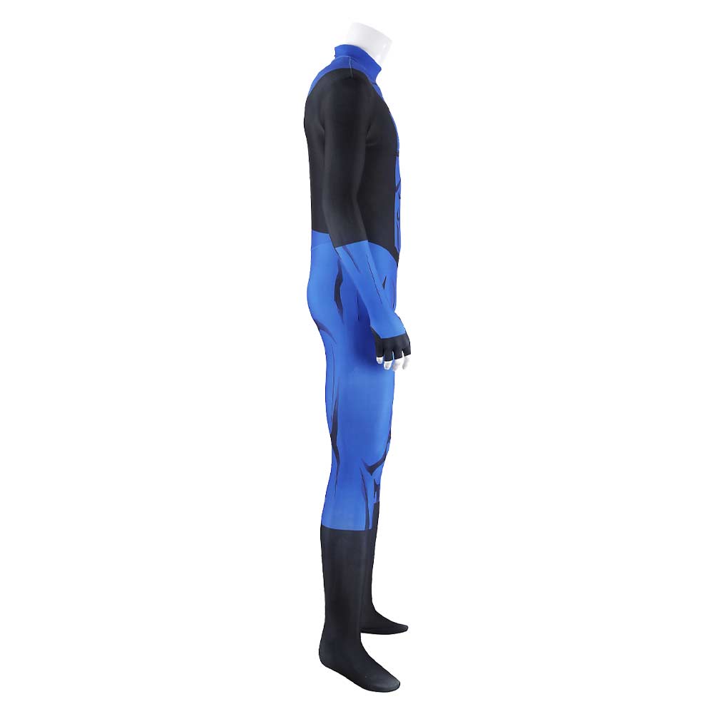 Invincible Season 3 Mark Grayson Comic Blue Jumpsuit Set Outfits Halloween Carnival Cosplay Costume