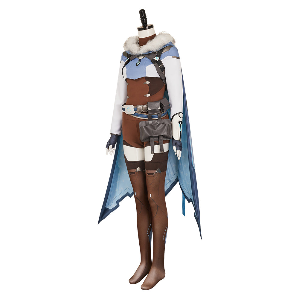 Overwatch Freja Women Fullset Outfits Halloween Carnival Party Cosplay Costume