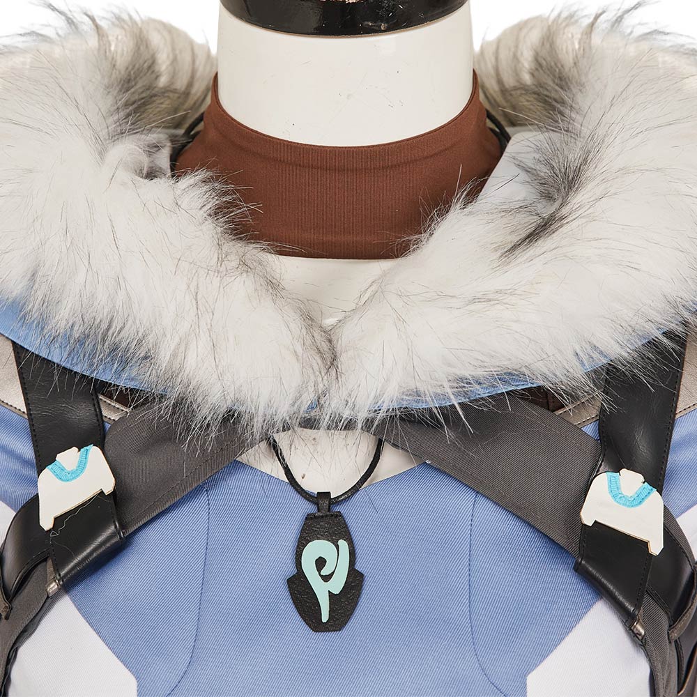 Overwatch Freja Women Fullset Outfits Halloween Carnival Party Cosplay Costume