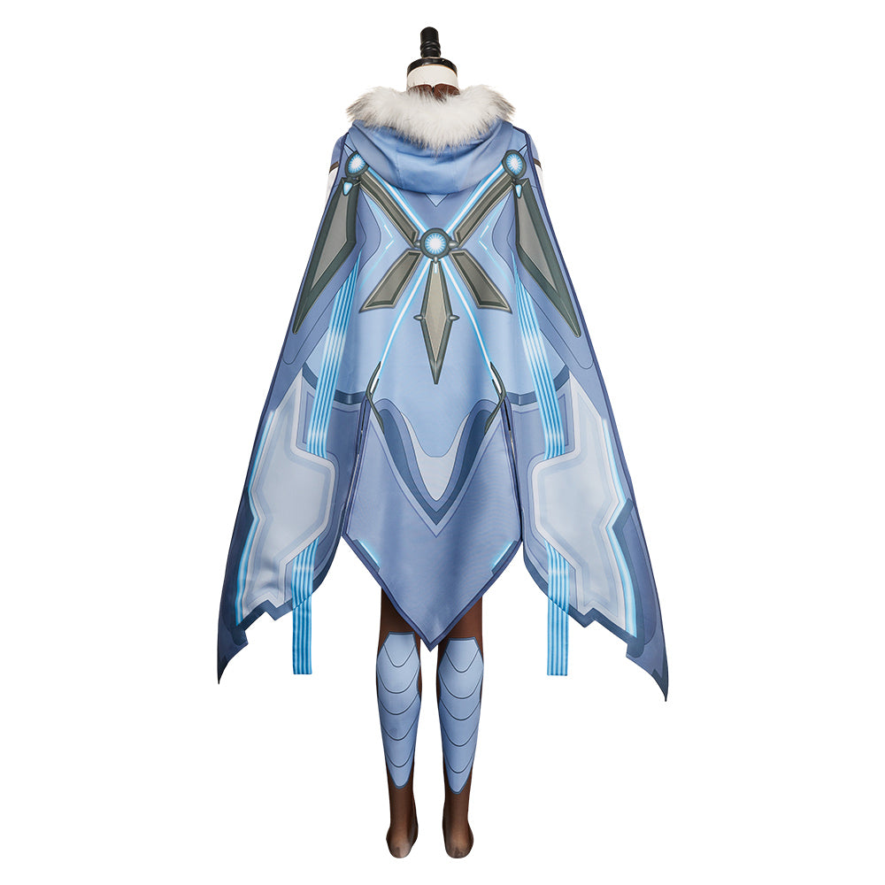 Overwatch Freja Women Fullset Outfits Halloween Carnival Party Cosplay Costume