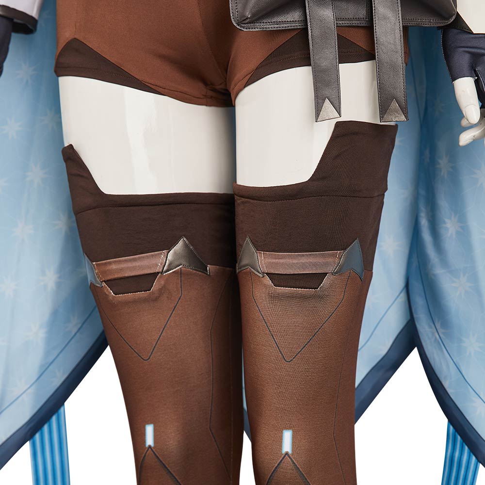 Overwatch Freja Women Fullset Outfits Halloween Carnival Party Cosplay Costume
