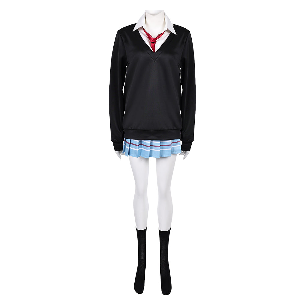 My Dress-Up Darling Kitagawa Marin Blue School Uniform Halloween Carnival Party Cosplay Costume