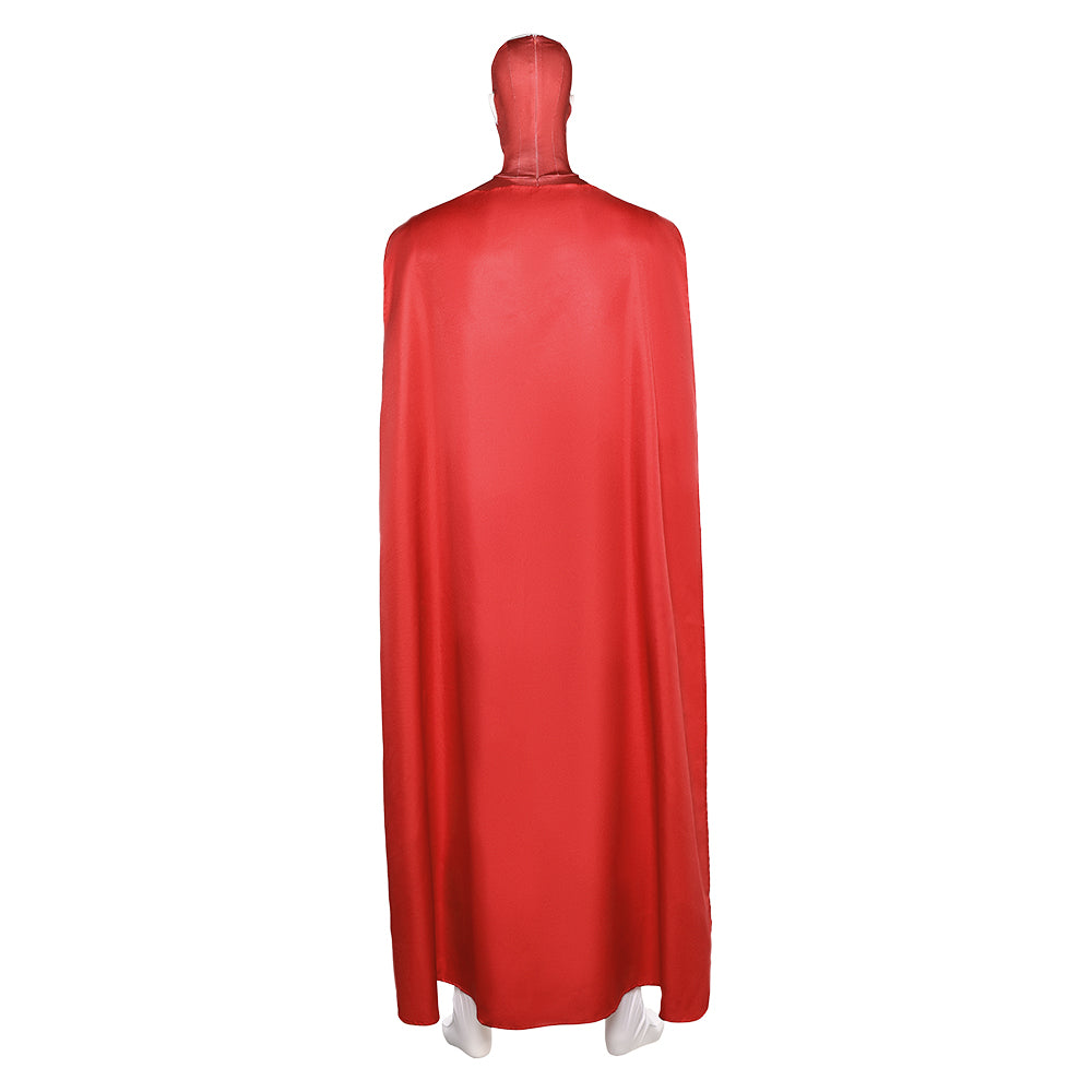 Invincible Season 3 Mark Grayson Red Jumpsuit Outfits Halloween Carnival Cosplay Costume