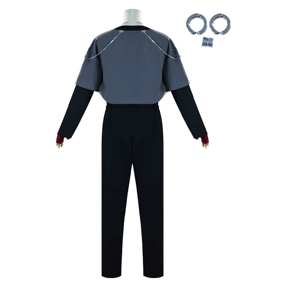 Alien Stage Ivan Men BlacK Stage Outfits Halloween Carnival Cosplay Costume