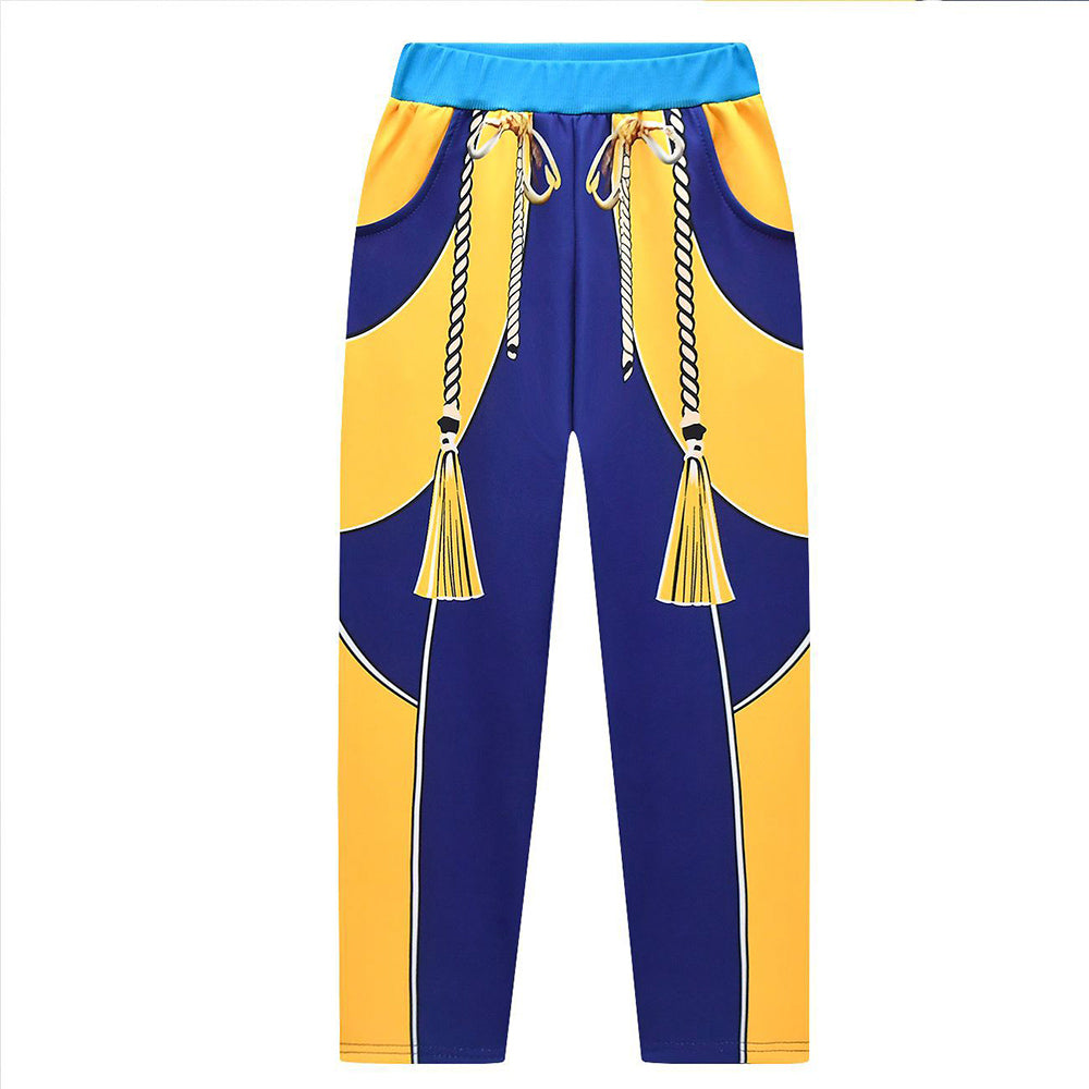 Kpop Demon Hunters Huntrix Kids Children Dress Pants Bag Set Halloween Carnival Party Cosplay Costume