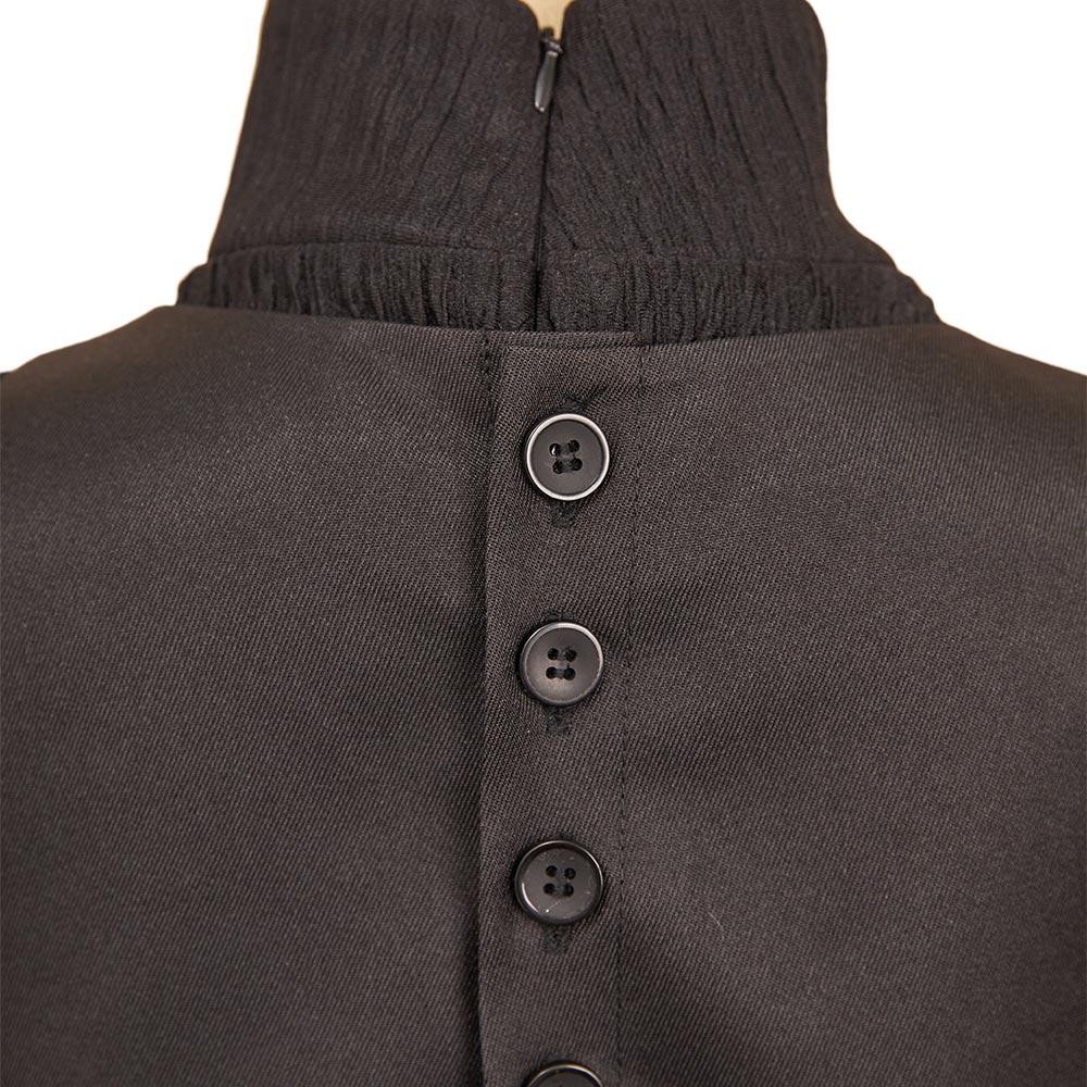 Wicked: For Good Child Elphaba Kids Black Dress Halloween Carnival Cosplay Costume