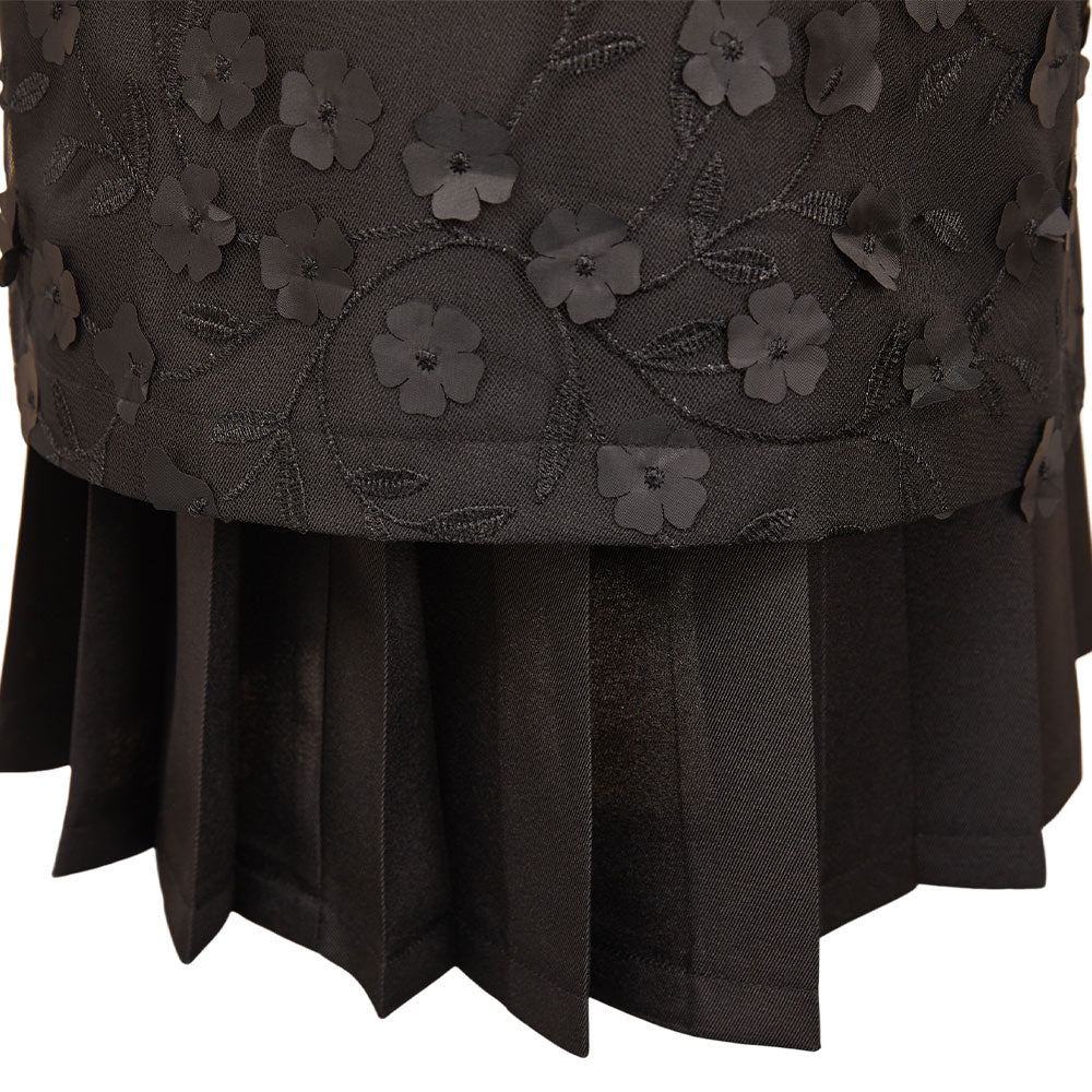 Wicked: For Good Child Elphaba Kids Black Dress Halloween Carnival Cosplay Costume