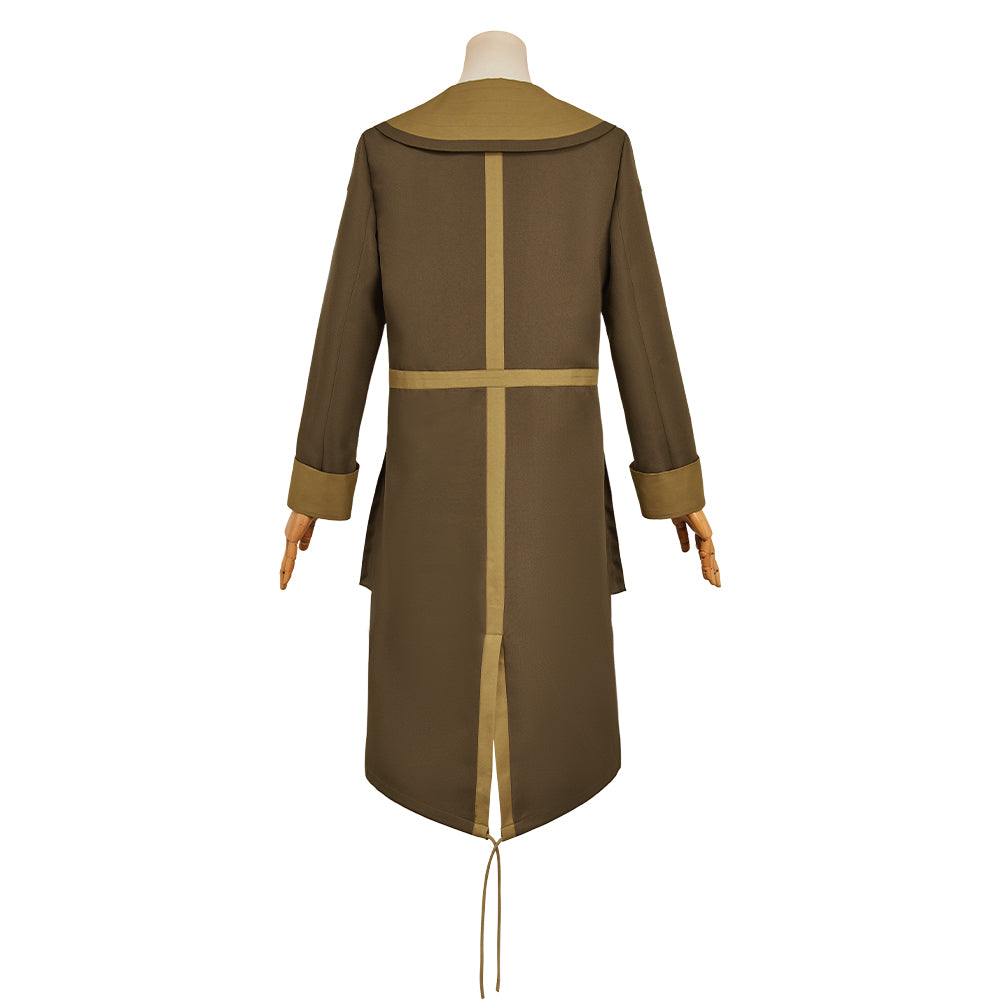 Bix Caleen Brown Coat Set Outfits Halloween Carnival Cosplay Costume