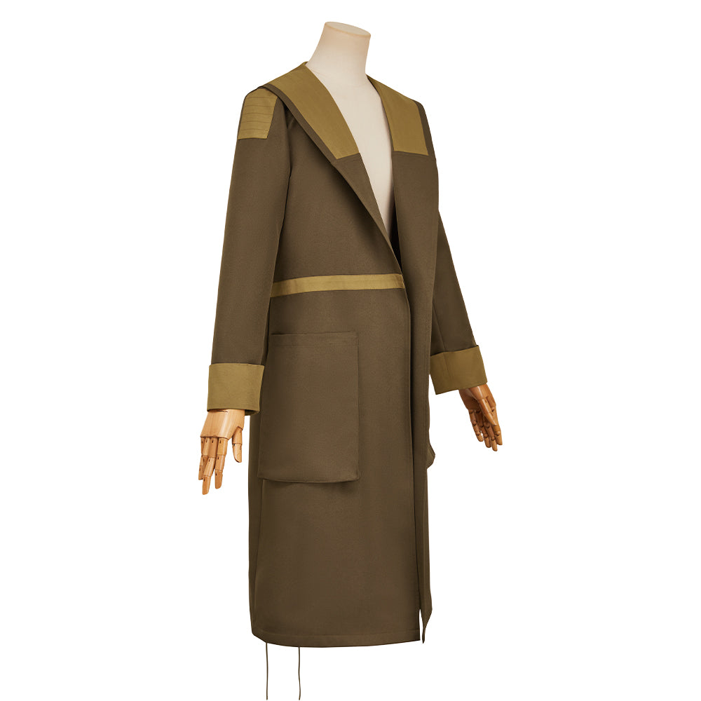 Bix Caleen Brown Coat Set Outfits Halloween Carnival Cosplay Costume