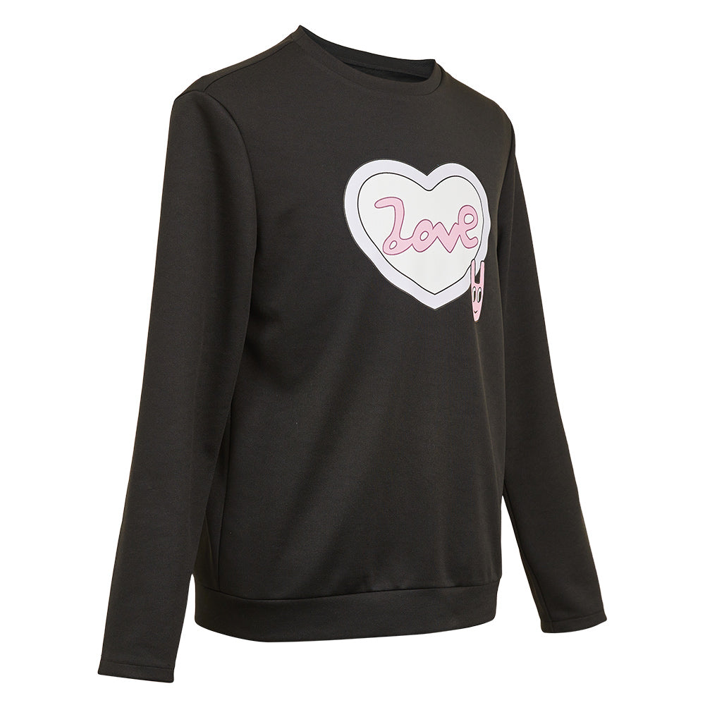 Takopi's Original Sin Kirarazaka Marina Black Sweatshirt Halloween Carnival Party Cosplay Costume