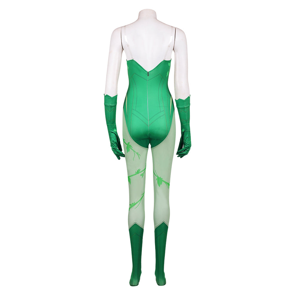 Dark Legion Poison Ivy Women Jumpsuit  Halloween Carnival Party Cosplay Costume