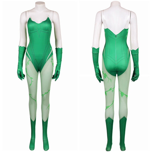 Dark Legion Poison Ivy Women Jumpsuit  Halloween Carnival Party Cosplay Costume