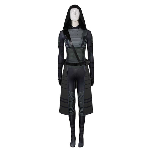 Thunderbolts (2025) Melina Vostokoff Women Black Outfits Halloween Carnival Cosplay Costume