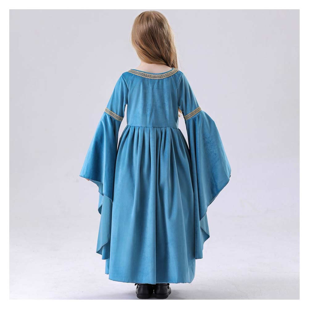 The Lord of the Rings Arwen Elf Hood Dress Set Halloween Renaissance Party Cosplay Costume