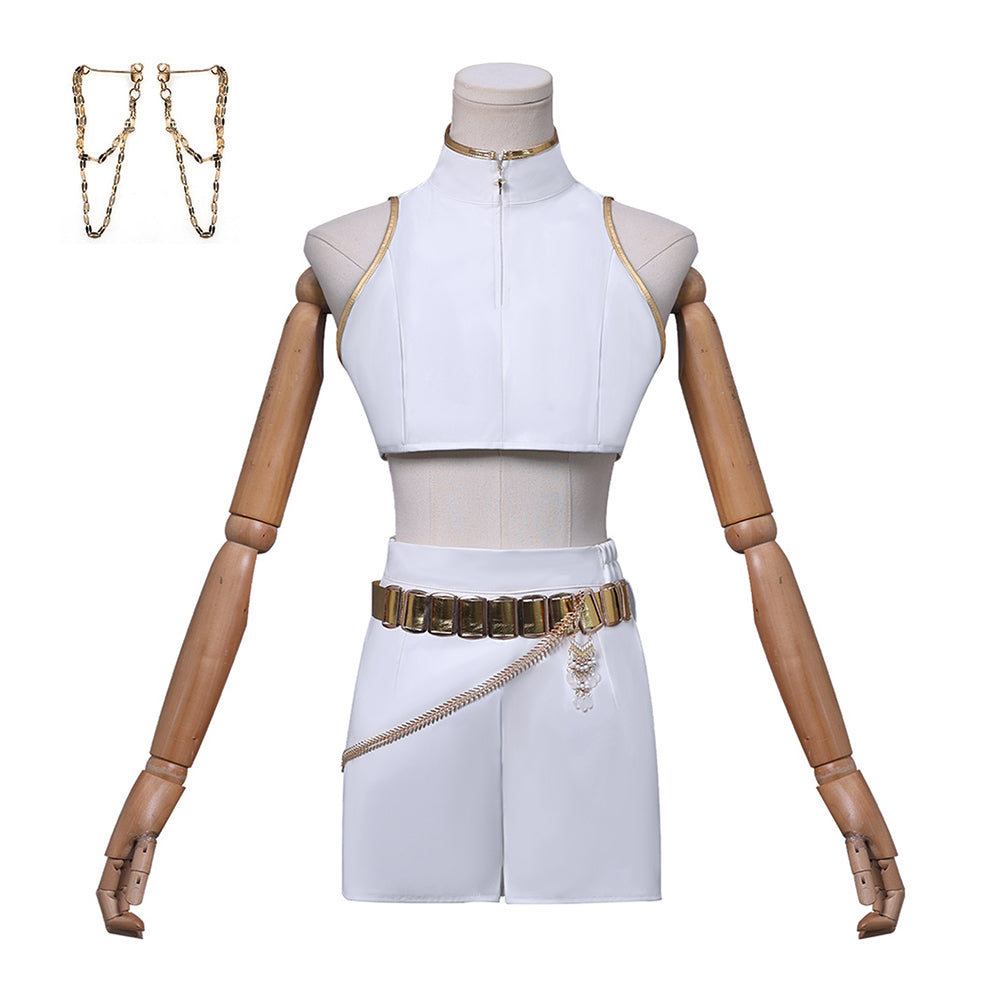 Kpop Demon Hunters Rumi What it Sounds Like Halloween Carnival Party Cosplay Costume