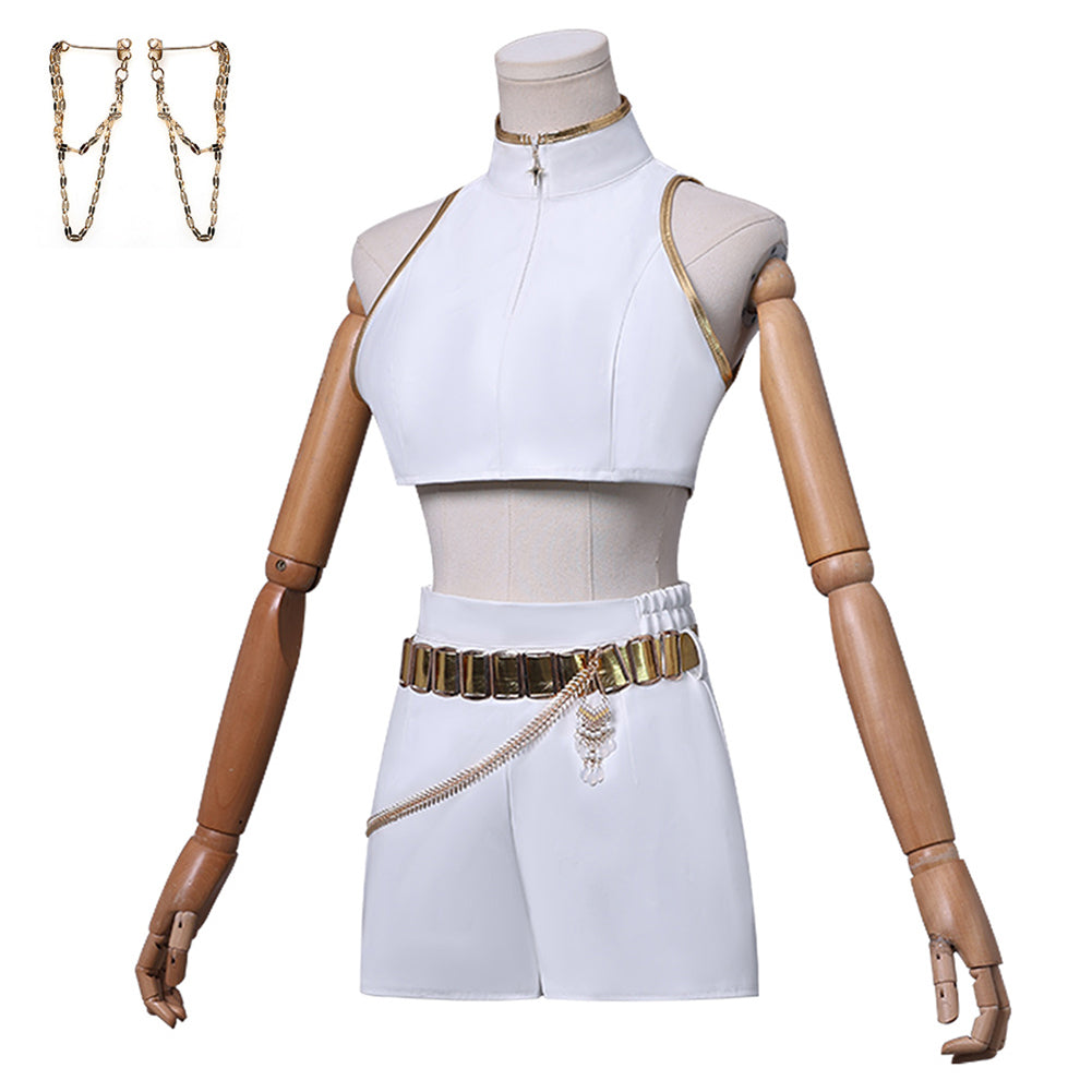 Kpop Demon Hunters Rumi What it Sounds Like Halloween Carnival Party Cosplay Costume
