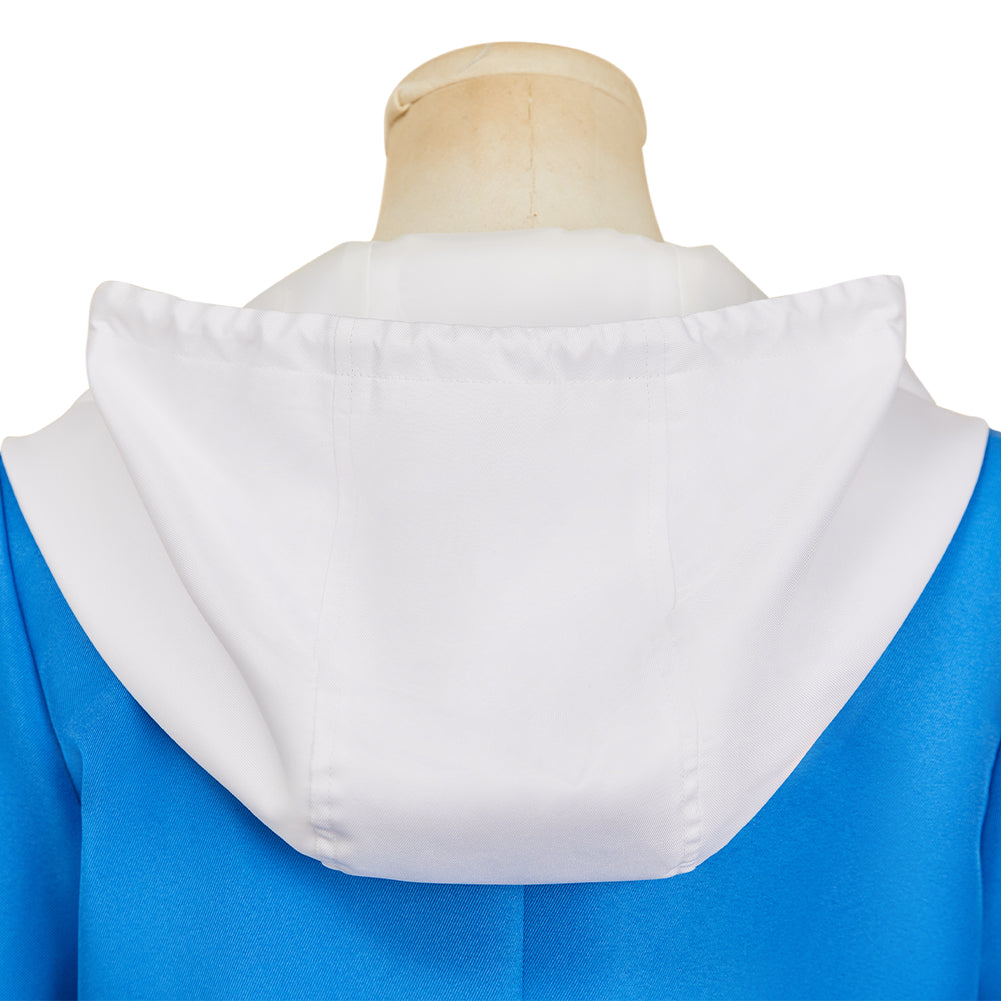 City The Animation Nagumo Midori Blue Hoodie Short Set Halloween Carnival Party Cosplay Costume