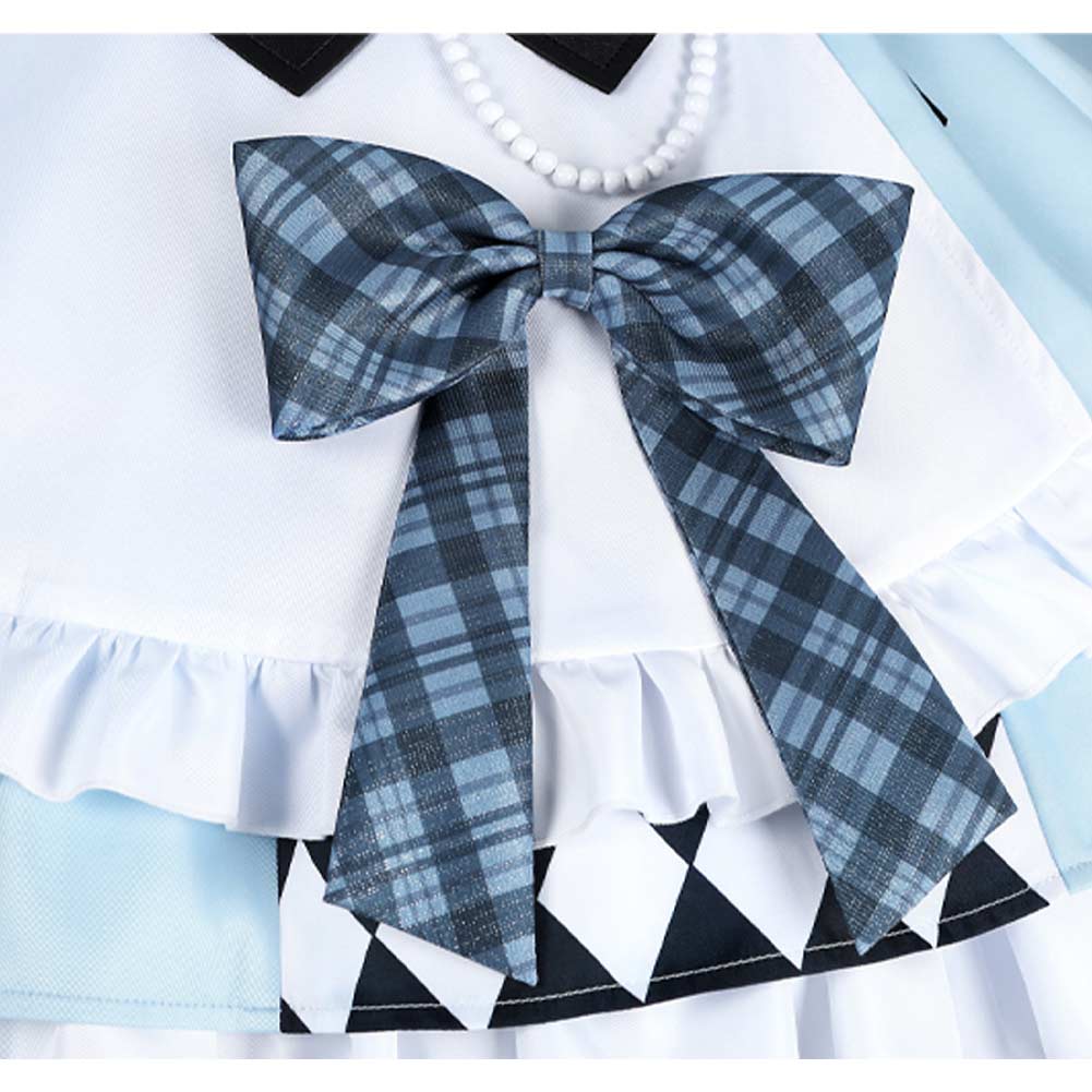 LoveLive Muse Blue Lolita Dress  Halloween Carnival Party Cosplay Costume