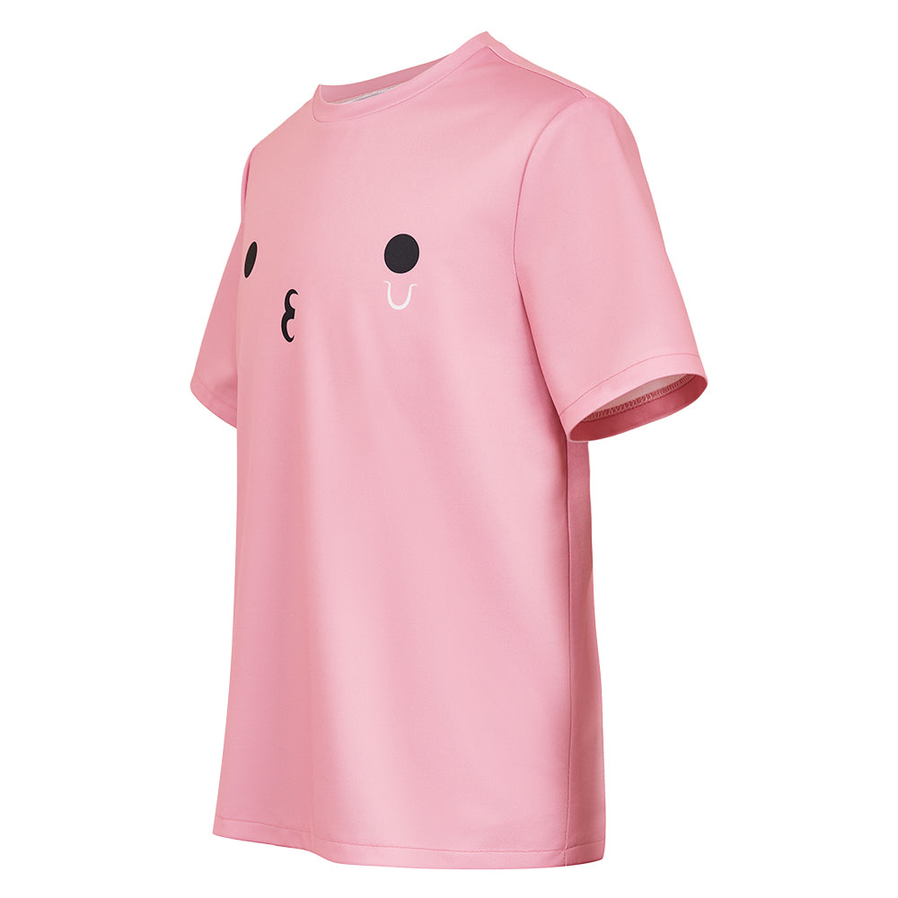 Takopi's Original Sin Takopi Pink T-shirt Halloween Carnival Party Cosplay Costume