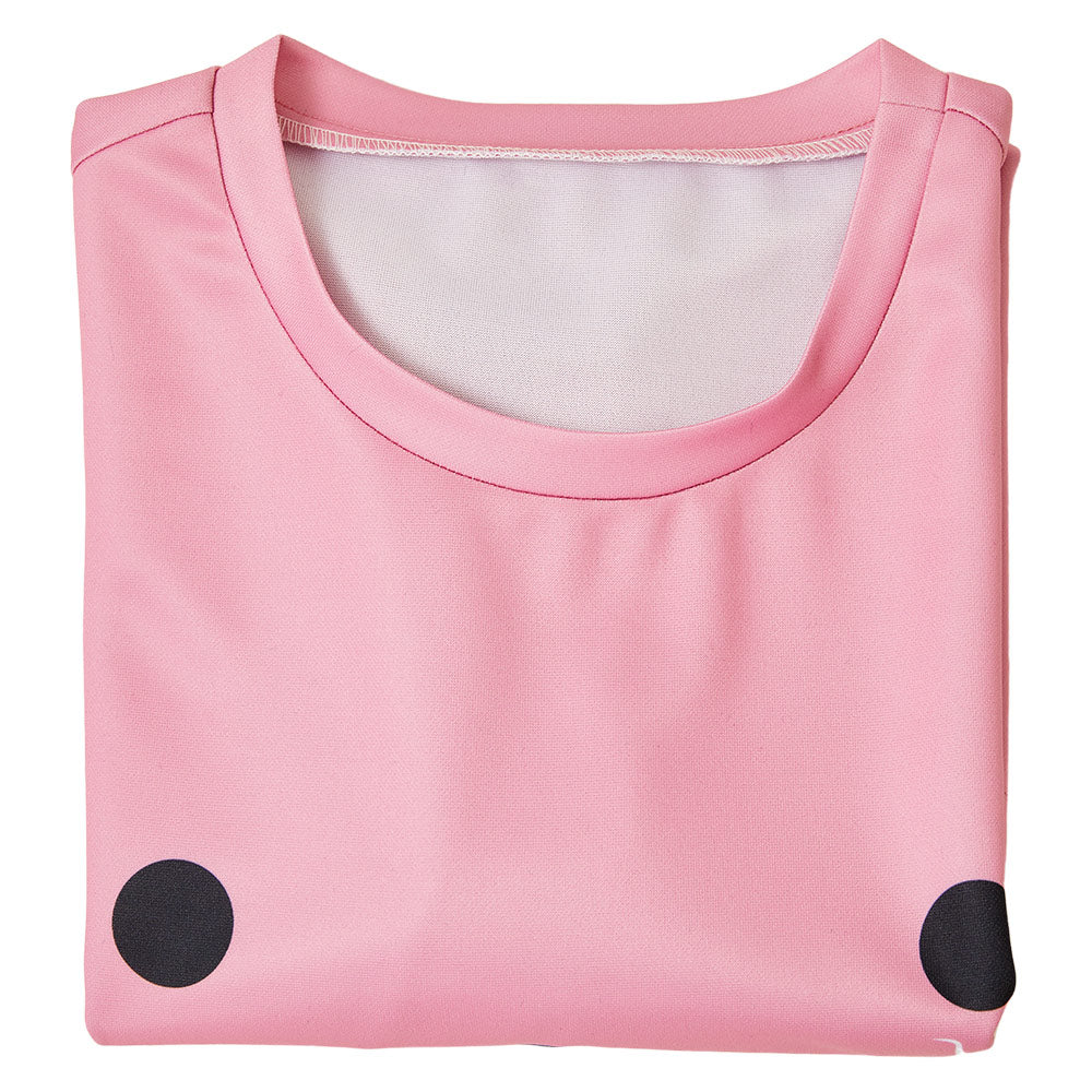 Takopi's Original Sin Takopi Pink T-shirt Halloween Carnival Party Cosplay Costume