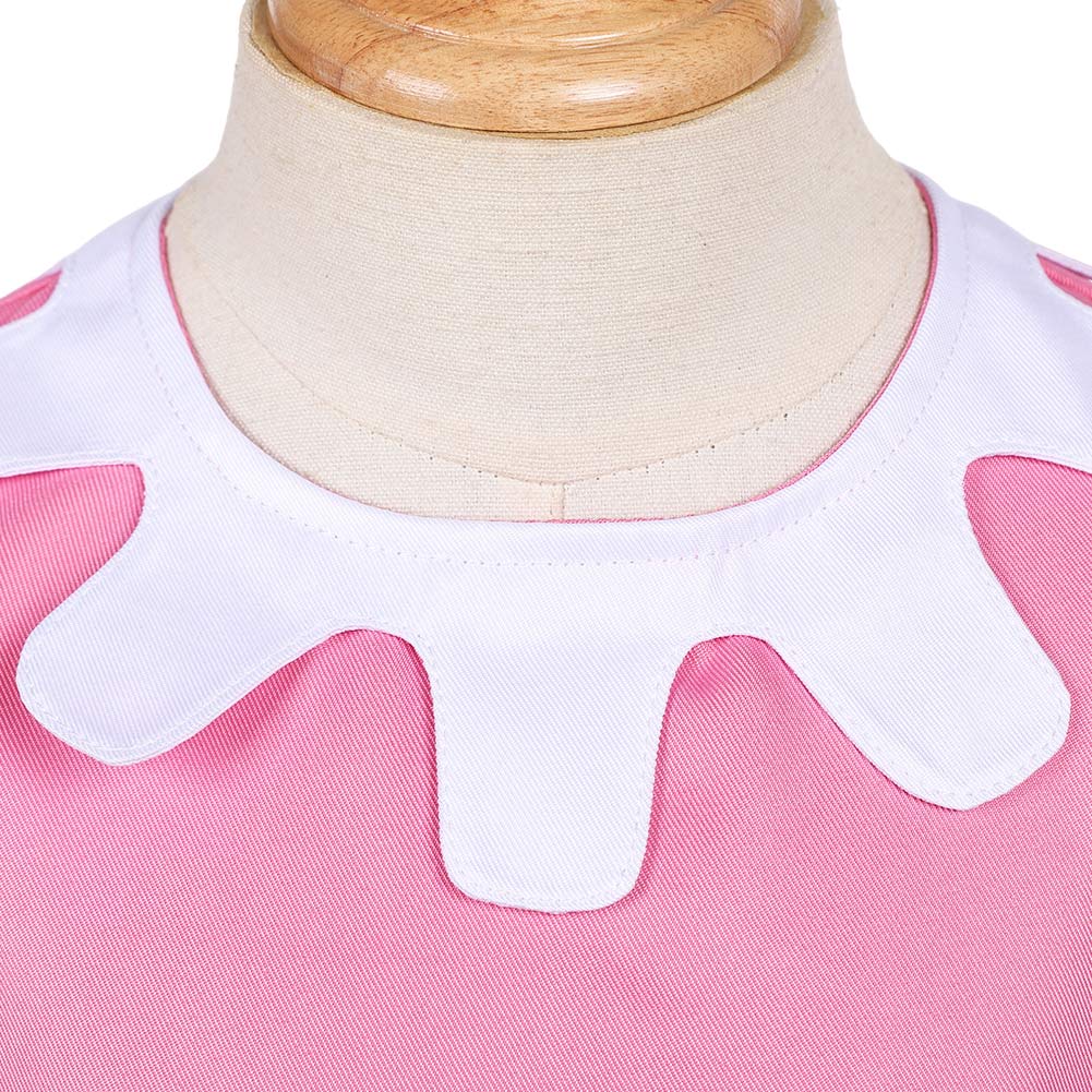 The Three Robbers Kids Children Pink Dress Halloween Carnival Party Cosplay Costume