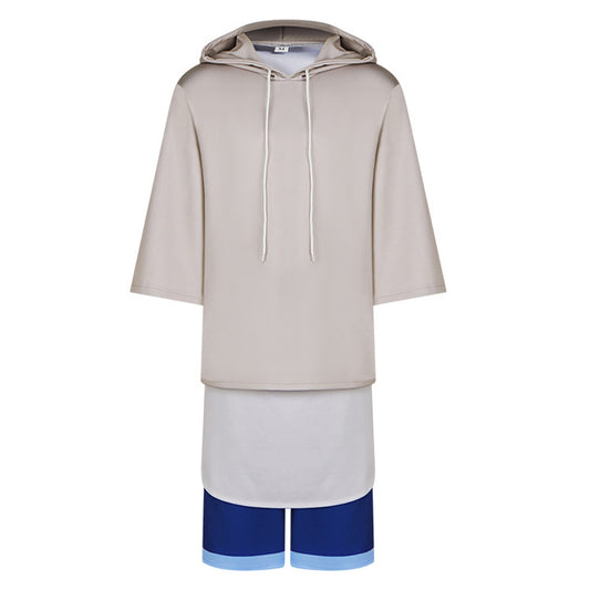 Team Galaxy Will Men Grey Hoodie Pants Set Halloween Carnival Party Cosplay Costume