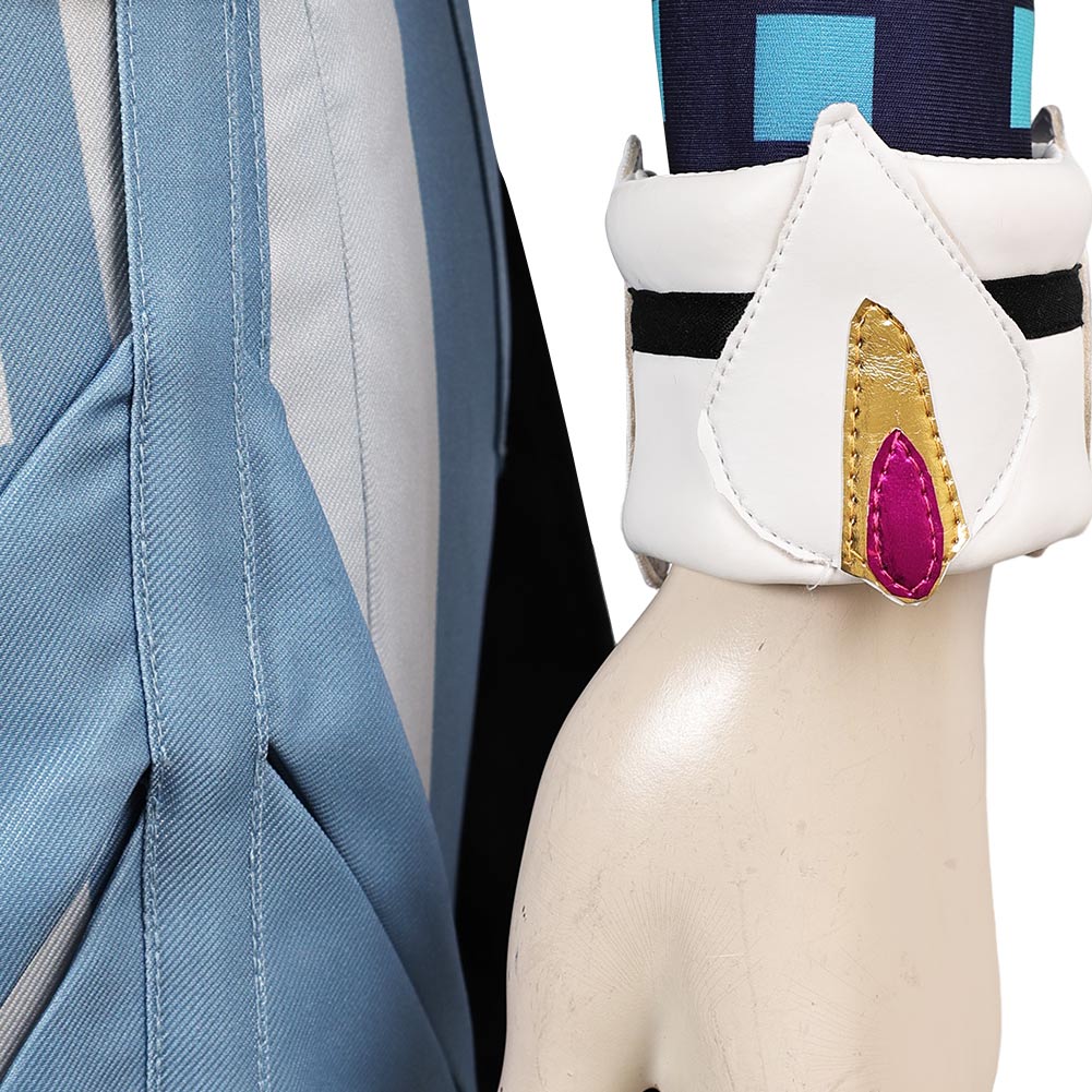 Overwatch Juno LE SSERAFIM Top Pants Set Women Outfits Halloween Carnival Party Cosplay Costume