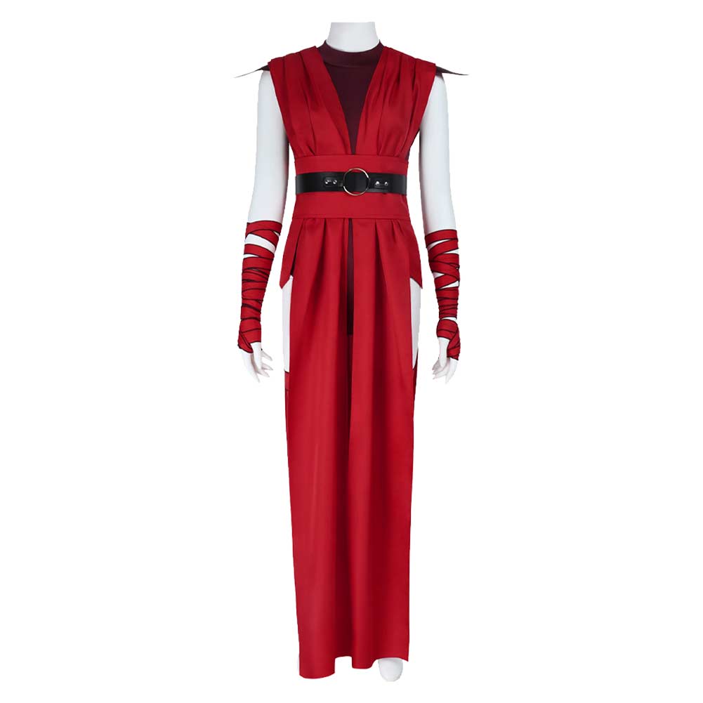 Nightsisters Women Red Jumpsuit Set Halloween Carnival Party Cosplay Costume