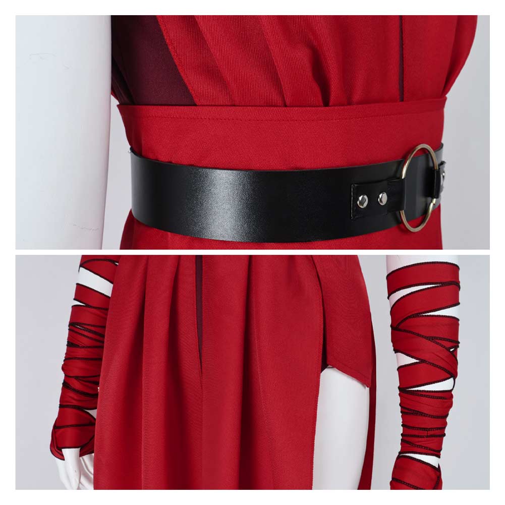 Nightsisters Women Red Jumpsuit Set Halloween Carnival Party Cosplay Costume