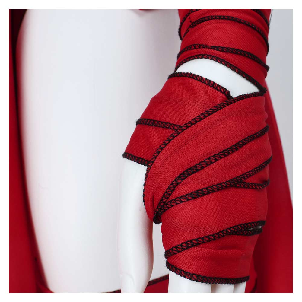 Nightsisters Women Red Jumpsuit Set Halloween Carnival Party Cosplay Costume