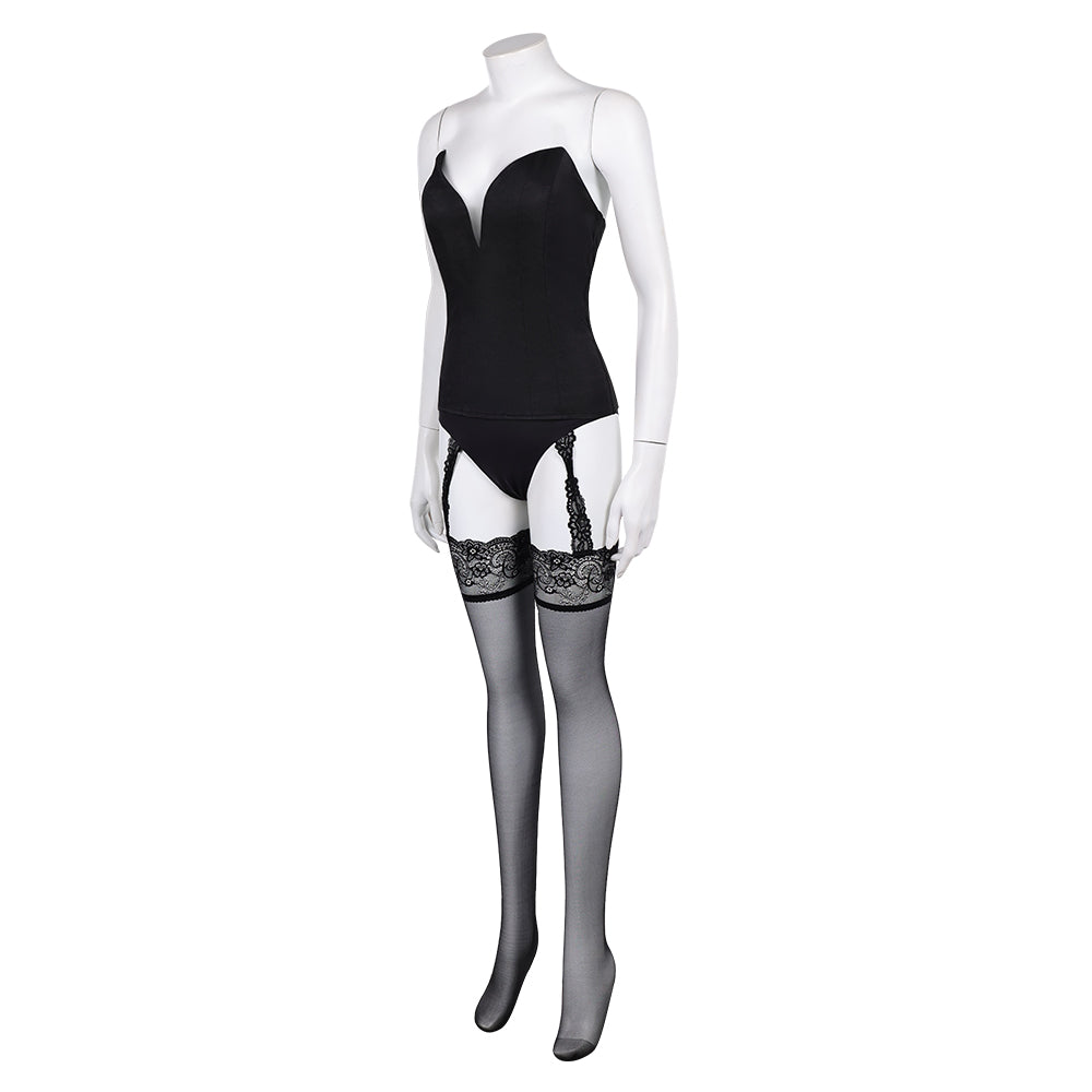 The Sandman Season 2 Desire Black Lingerie Outfits Halloween Carnival Party Cosplay Costume