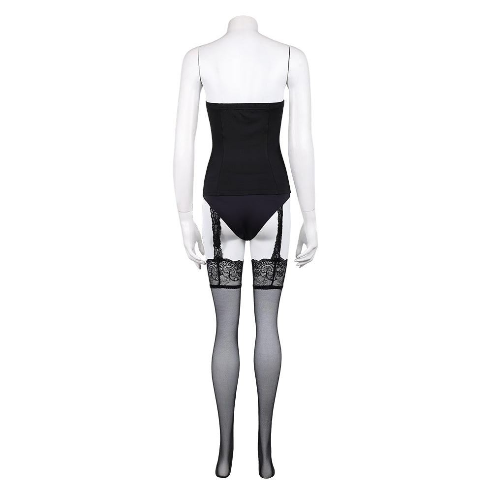 The Sandman Season 2 Desire Black Lingerie Outfits Halloween Carnival Party Cosplay Costume