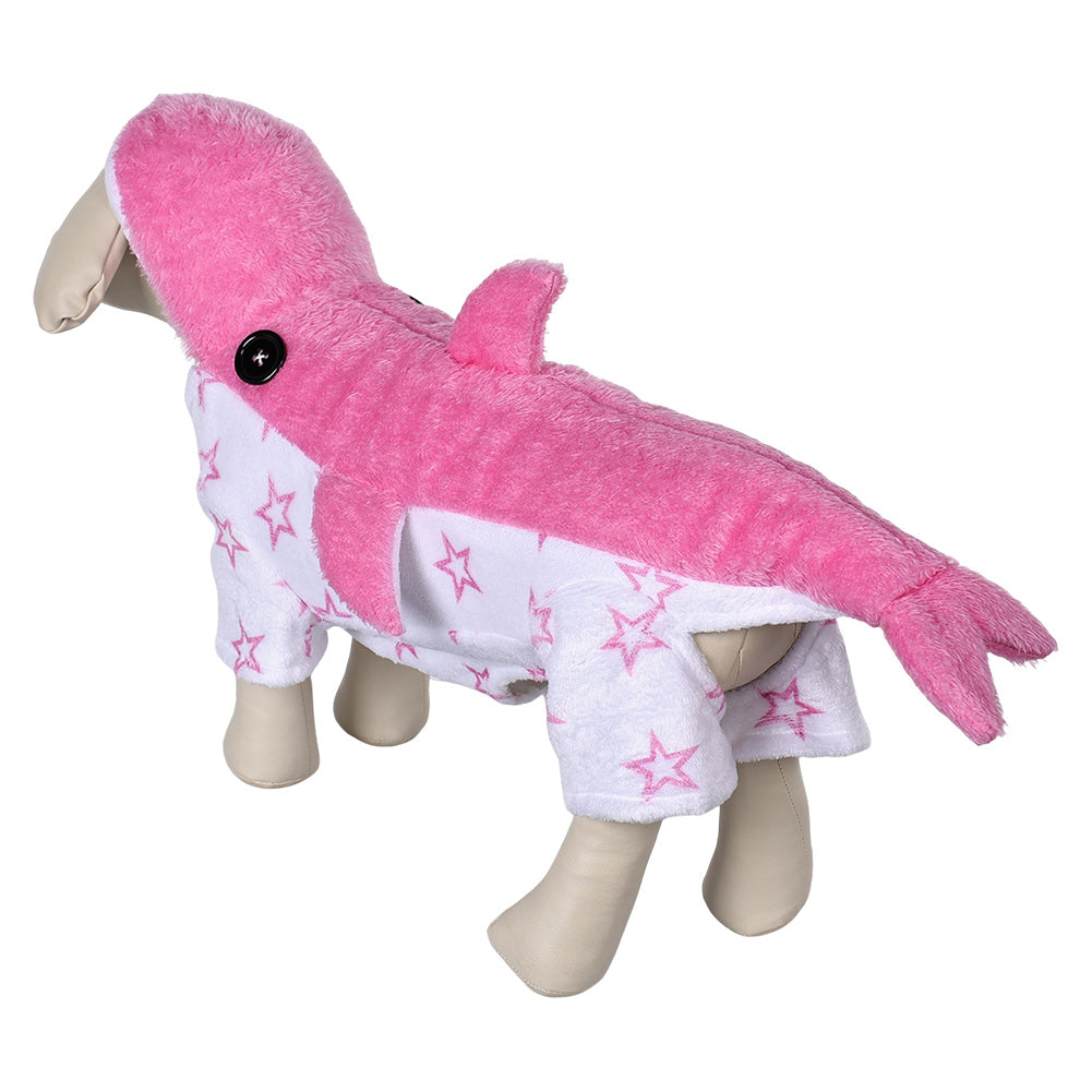 Rivals Jeff the Land Shark Pink Pet Suit Outfits Halloween Carnival Cosplay Costume
