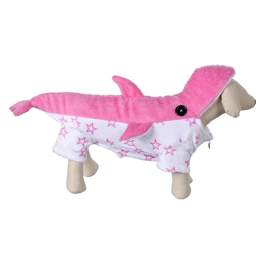Rivals Jeff the Land Shark Pink Pet Suit Outfits Halloween Carnival Cosplay Costume