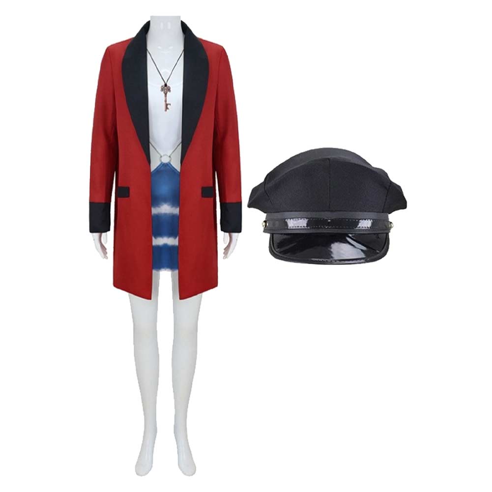 Pretty Woman Vivian Coat Hat Set  Halloween Carnival Party Cosplay Costume