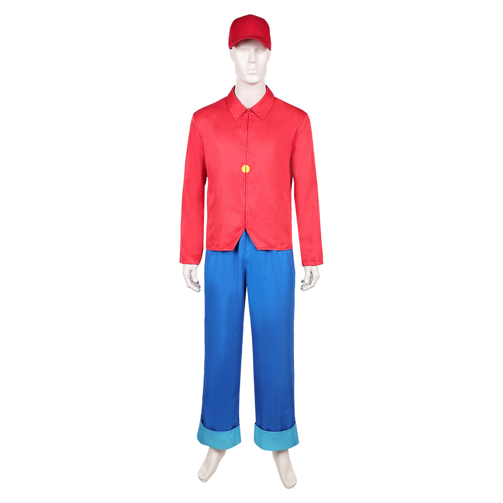 Benjamin the Elephant Benjamin Men Red Outfits Halloween Carnival Party Cosplay Costume