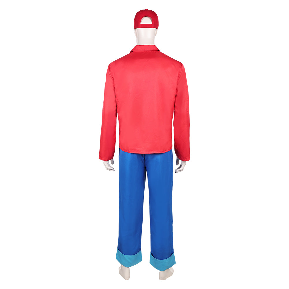 Benjamin the Elephant Benjamin Men Red Outfits Halloween Carnival Party Cosplay Costume