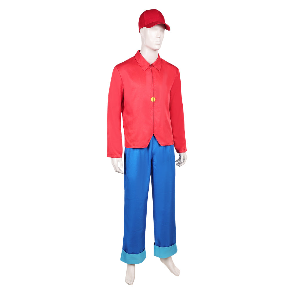 Benjamin the Elephant Benjamin Men Red Outfits Halloween Carnival Party Cosplay Costume