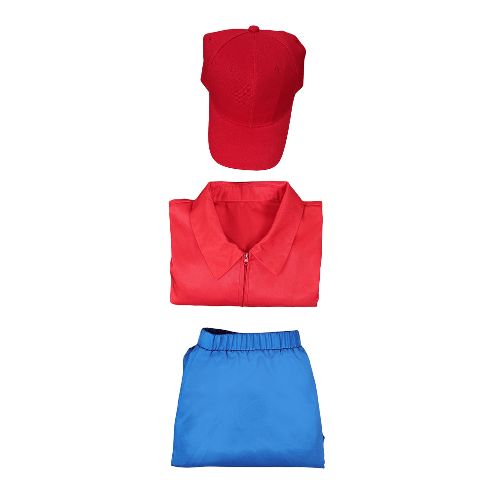 Benjamin the Elephant Benjamin Men Red Outfits Halloween Carnival Party Cosplay Costume