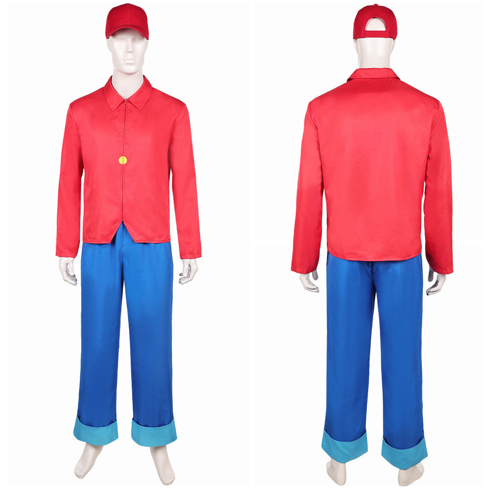 Benjamin the Elephant Benjamin Men Red Outfits Halloween Carnival Party Cosplay Costume