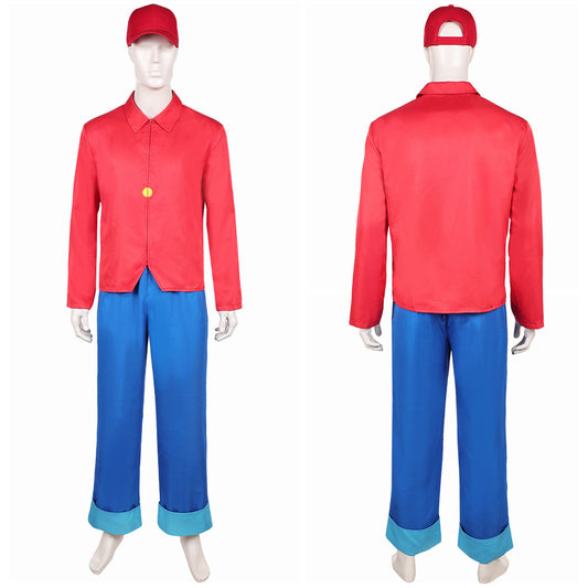 Benjamin the Elephant Benjamin Men Red Outfits Halloween Carnival Party Cosplay Costume