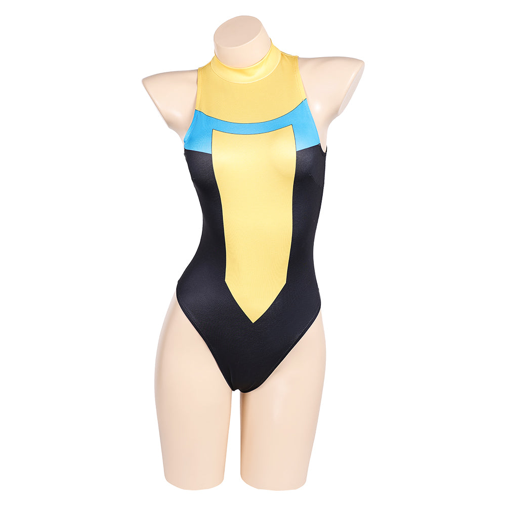 Invincible Mark Grayson Women One-Piece Swimsuit Outfits Halloween Carnival Cosplay Costume
