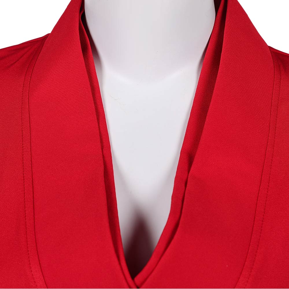John Wick (2025) Eve Macarro Red Dojo Outfits Halloween Carnival Party Cosplay Costume