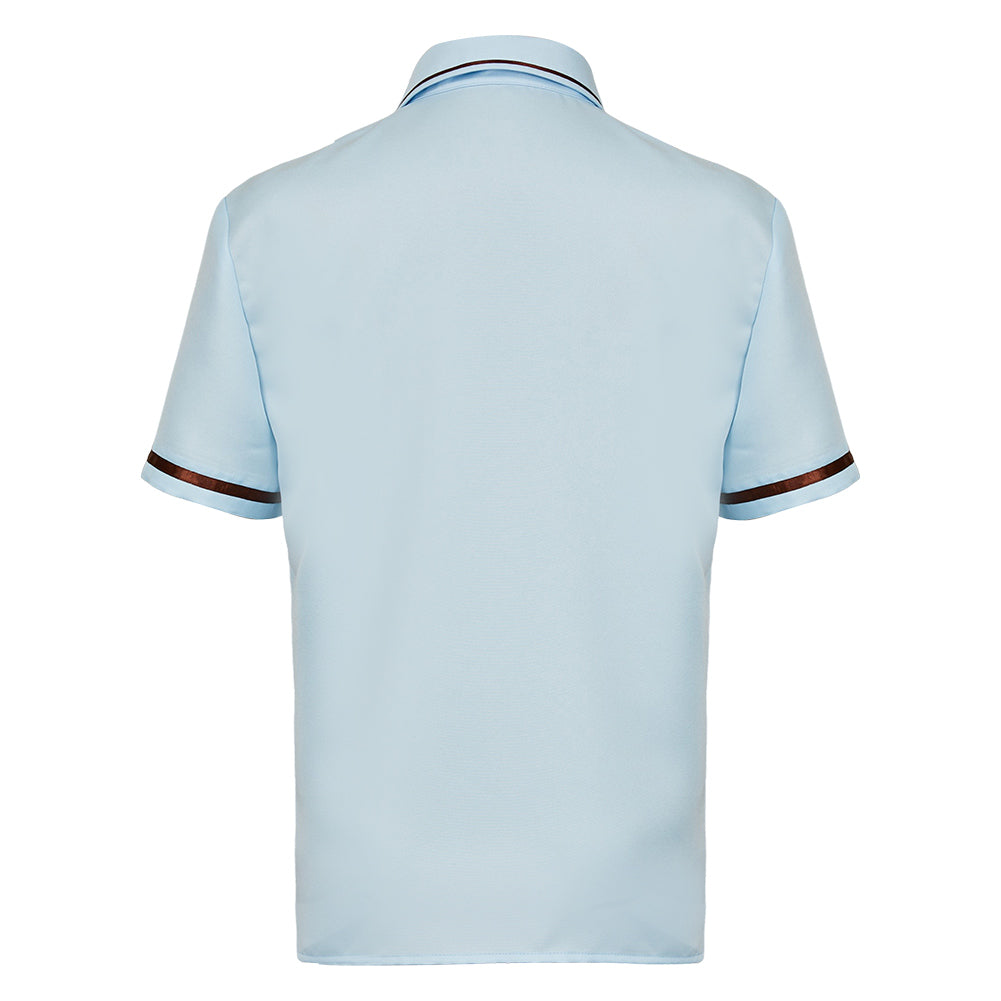 Toilet-bound Hanako-kun Hanako-kun Blue Shirt Top Outfits Halloween Carnival Cosplay Costume